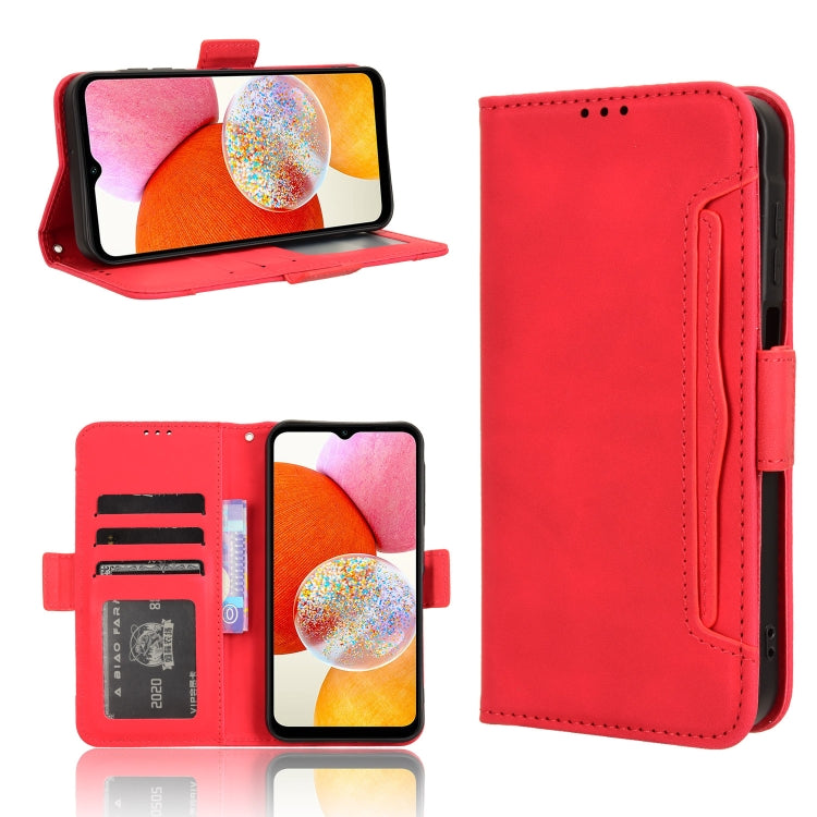 膚感牛紋多卡槽手機皮套, For Samsung Galaxy M14 / A05s, For Samsung Galaxy Xcover 7, For Samsung Galaxy A55 5G, For Samsung Galaxy A35 5G, For Samsung Galaxy S24 Ultra 5G, For Samsung Galaxy S24+ 5G, For Samsung Galaxy S24 5G, For Samsung Galaxy A15               ...