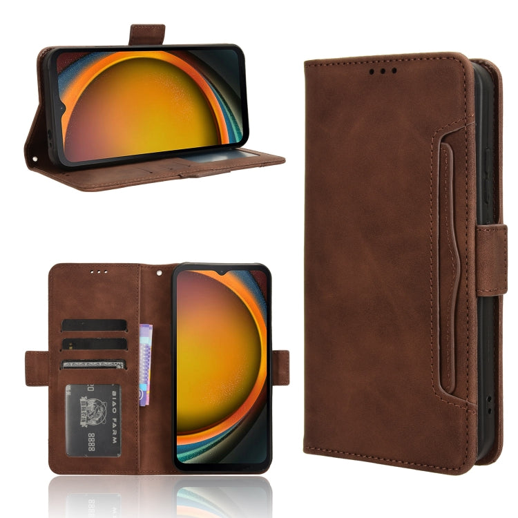 膚感牛紋多卡槽手機皮套, For Samsung Galaxy M14 / A05s, For Samsung Galaxy Xcover 7, For Samsung Galaxy A55 5G, For Samsung Galaxy A35 5G, For Samsung Galaxy S24 Ultra 5G, For Samsung Galaxy S24+ 5G, For Samsung Galaxy S24 5G, For Samsung Galaxy A15               ...