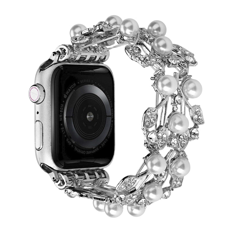 四恭弘=叶 恭弘珠花金屬錶帶 , For Apple Watch Series 10 46mm, For Apple Watch Series 10 42mm, For Apple Watch SE 2023 44mm, For Apple Watch SE 2023 40mm, For Apple Watch Ultra 2 49mm, For Apple Watch 9 45mm, For Apple Watch 9 41mm, For Apple Watch Ultra 49mm       ...