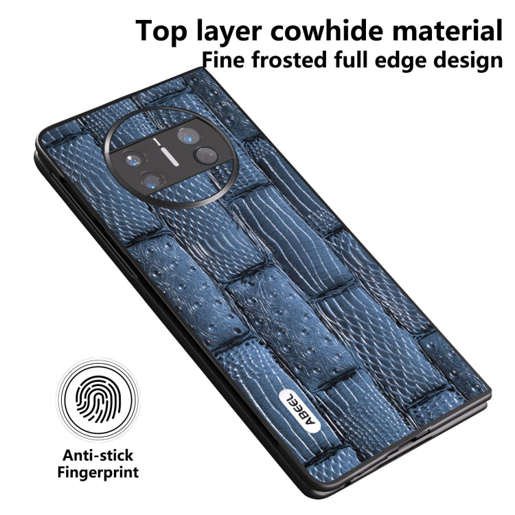 ABEEL 麻將紋真皮手機殼