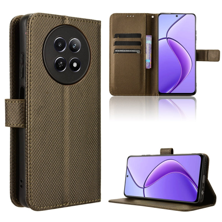 鑽石紋手機皮套, For Realme GT 7 Pro 5G, For Realme 13+ 5G Global, For Realme 13 Pro 5G / 13 Pro+ 5G, For Realme GT 6 / GT 6T / GT Neo6, For Realme C63 4G / C61 4G / Narzo N63 4G, For Realme 12 Lite 4G, For Realme GT Neo6 SE 5G, For Realme 12 5G / 12X 5G      ...