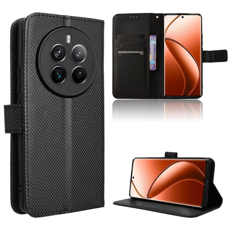 鑽石紋手機皮套, For Realme 12+ 5G, For Realme Note 50 4G, For Realme 12 Pro / 12 Pro+ 5G, For Realme C67 4G, For Realme 11 4G Foreign, For Realme GT5 5G, For Realme 11 5G Foreign / 11X, For Realme C53 4G / Narzo N53 4G, For Realme 11 5G