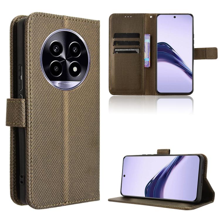 鑽石紋手機皮套, For Realme GT 7 Pro 5G, For Realme 13+ 5G Global, For Realme 13 Pro 5G / 13 Pro+ 5G, For Realme GT 6 / GT 6T / GT Neo6, For Realme C63 4G / C61 4G / Narzo N63 4G, For Realme 12 Lite 4G, For Realme GT Neo6 SE 5G, For Realme 12 5G / 12X 5G      ...