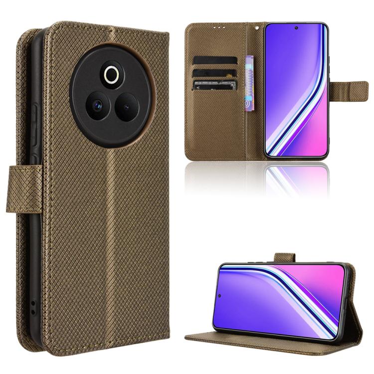 鑽石紋手機皮套, For Realme 14x 5G Malaysia / V70, For Realme 14 5G, For Realme P3 Ultra 5G, For Realme P3 5G / Neo7x 5G, For Realme 14 Pro Lite 5G, For Realme P3 Pro 5G, For Realme 14 Pro+ 5G, For Realme 14 Pro 5G, For Realme C75 4G