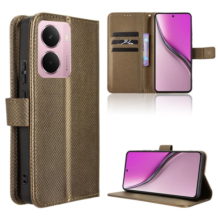 鑽石紋手機皮套, For Realme 14x 5G Malaysia / V70, For Realme 14 5G, For Realme P3 Ultra 5G, For Realme P3 5G / Neo7x 5G, For Realme 14 Pro Lite 5G, For Realme P3 Pro 5G, For Realme 14 Pro+ 5G, For Realme 14 Pro 5G, For Realme C75 4G