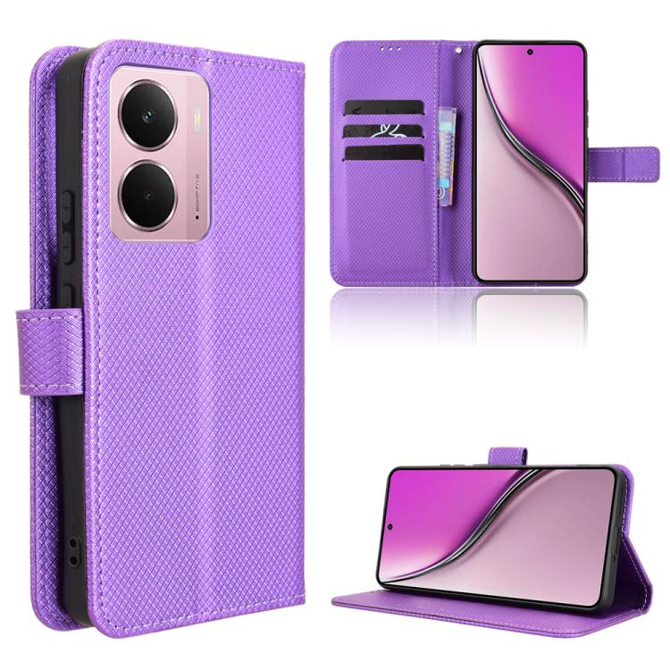 鑽石紋手機皮套, For Realme 14x 5G Malaysia / V70, For Realme 14 5G, For Realme P3 Ultra 5G, For Realme P3 5G / Neo7x 5G, For Realme 14 Pro Lite 5G, For Realme P3 Pro 5G, For Realme 14 Pro+ 5G, For Realme 14 Pro 5G, For Realme C75 4G