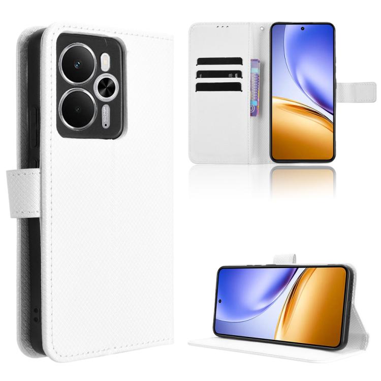 鑽石紋手機皮套, For Realme 14x 5G Malaysia / V70, For Realme 14 5G, For Realme P3 Ultra 5G, For Realme P3 5G / Neo7x 5G, For Realme 14 Pro Lite 5G, For Realme P3 Pro 5G, For Realme 14 Pro+ 5G, For Realme 14 Pro 5G, For Realme C75 4G