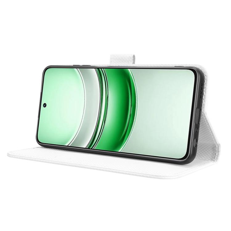 鑽石紋手機皮套, For Realme 14x 5G Malaysia / V70, For Realme 14 5G, For Realme P3 Ultra 5G, For Realme P3 5G / Neo7x 5G, For Realme 14 Pro Lite 5G, For Realme P3 Pro 5G, For Realme 14 Pro+ 5G, For Realme 14 Pro 5G, For Realme C75 4G