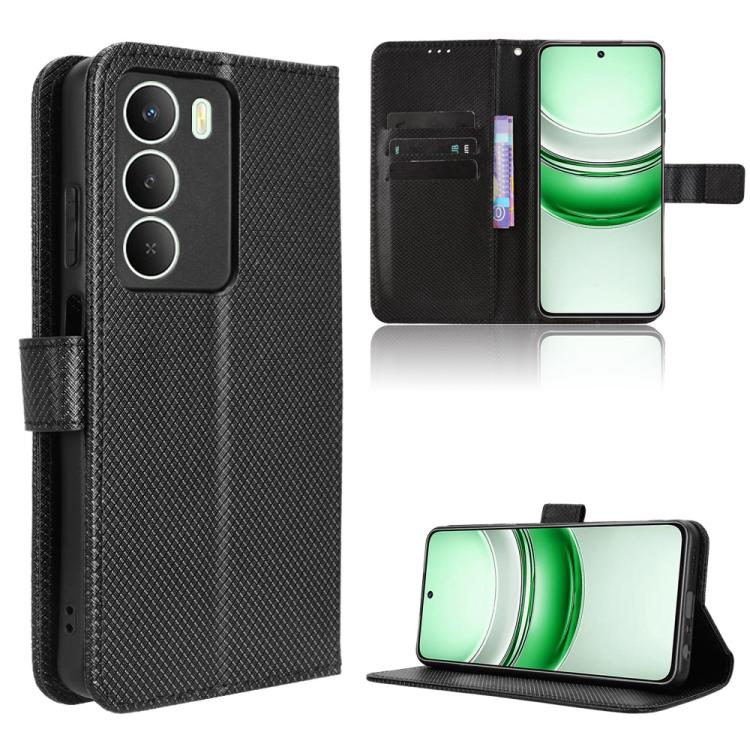 鑽石紋手機皮套, For Realme 14x 5G Malaysia / V70, For Realme 14 5G, For Realme P3 Ultra 5G, For Realme P3 5G / Neo7x 5G, For Realme 14 Pro Lite 5G, For Realme P3 Pro 5G, For Realme 14 Pro+ 5G, For Realme 14 Pro 5G, For Realme C75 4G