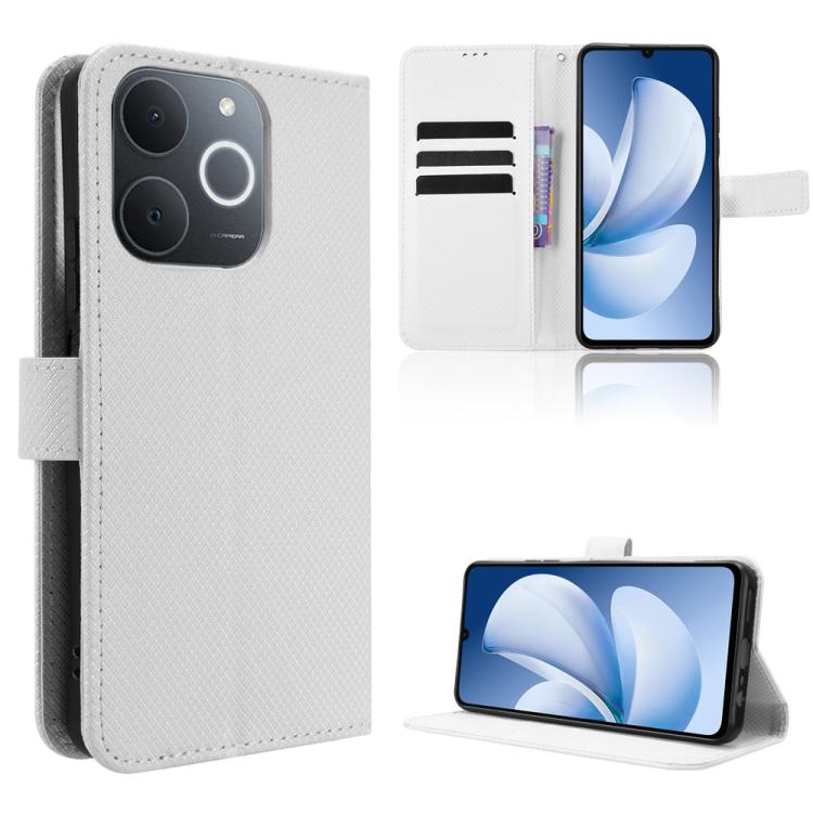 鑽石紋手機皮套, For Realme 15x 5G India / C85 5G, For Realme P4 Pro 5G, For Realme P4 5G, For Realme 15T 5G, For Realme C71 4G India / Note 70T 4G, For Realme 15 5G / 15 Pro 5G, For Realme 15 SEA, For Realme C71 4G, For Realme GT 7 5G