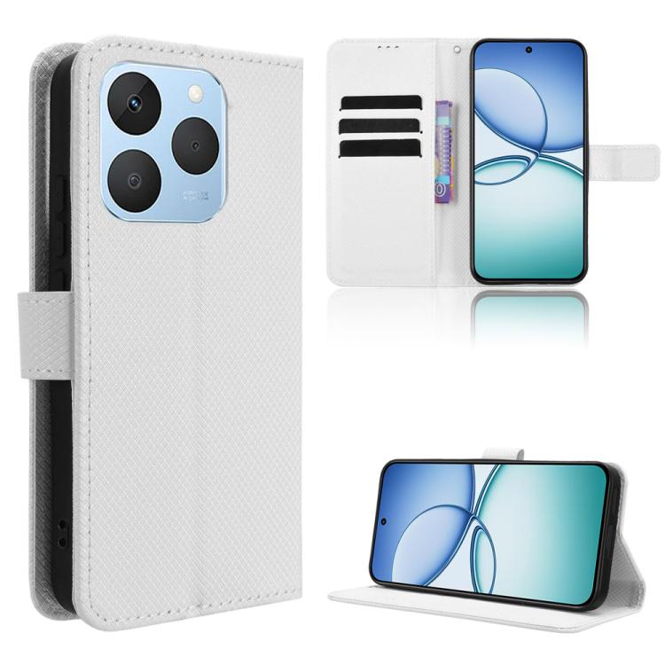 鑽石紋手機皮套, For Realme 15x 5G India / C85 5G, For Realme P4 Pro 5G, For Realme P4 5G, For Realme 15T 5G, For Realme C71 4G India / Note 70T 4G, For Realme 15 5G / 15 Pro 5G, For Realme 15 SEA, For Realme C71 4G, For Realme GT 7 5G