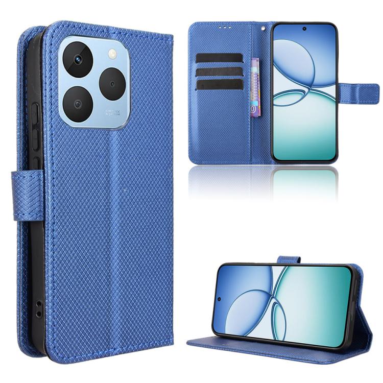 鑽石紋手機皮套, For Realme 15x 5G India / C85 5G, For Realme P4 Pro 5G, For Realme P4 5G, For Realme 15T 5G, For Realme C71 4G India / Note 70T 4G, For Realme 15 5G / 15 Pro 5G, For Realme 15 SEA, For Realme C71 4G, For Realme GT 7 5G