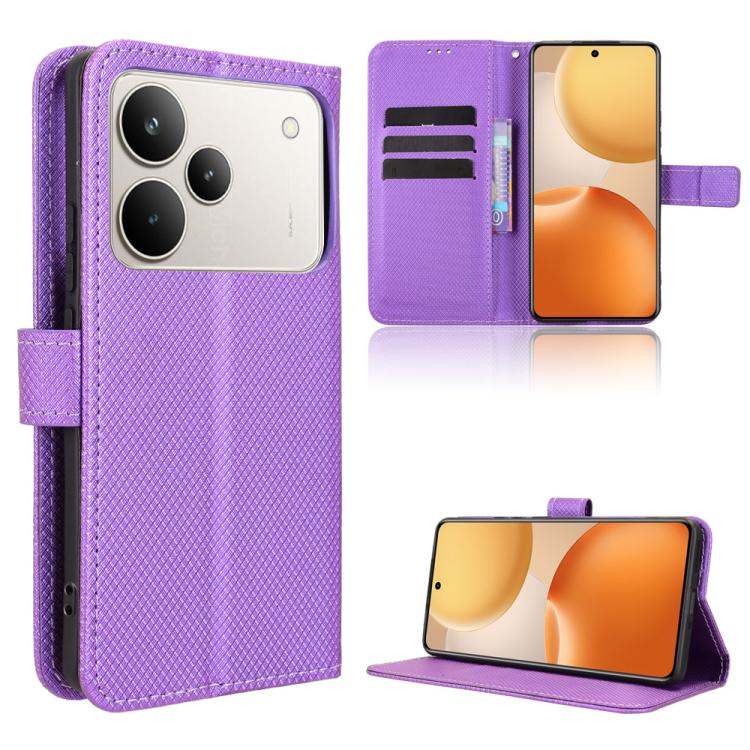 鑽石紋手機皮套, For Realme 15x 5G India / C85 5G, For Realme P4 Pro 5G, For Realme P4 5G, For Realme 15T 5G, For Realme C71 4G India / Note 70T 4G, For Realme 15 5G / 15 Pro 5G, For Realme 15 SEA, For Realme C71 4G, For Realme GT 7 5G