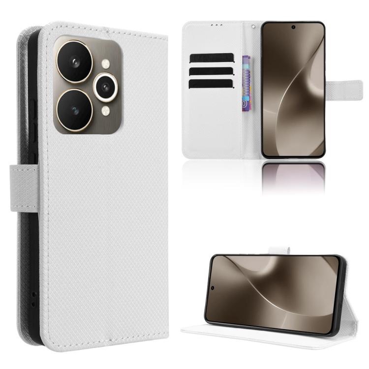 鑽石紋手機皮套, For Realme 15x 5G India / C85 5G, For Realme P4 Pro 5G, For Realme P4 5G, For Realme 15T 5G, For Realme C71 4G India / Note 70T 4G, For Realme 15 5G / 15 Pro 5G, For Realme 15 SEA, For Realme C71 4G, For Realme GT 7 5G