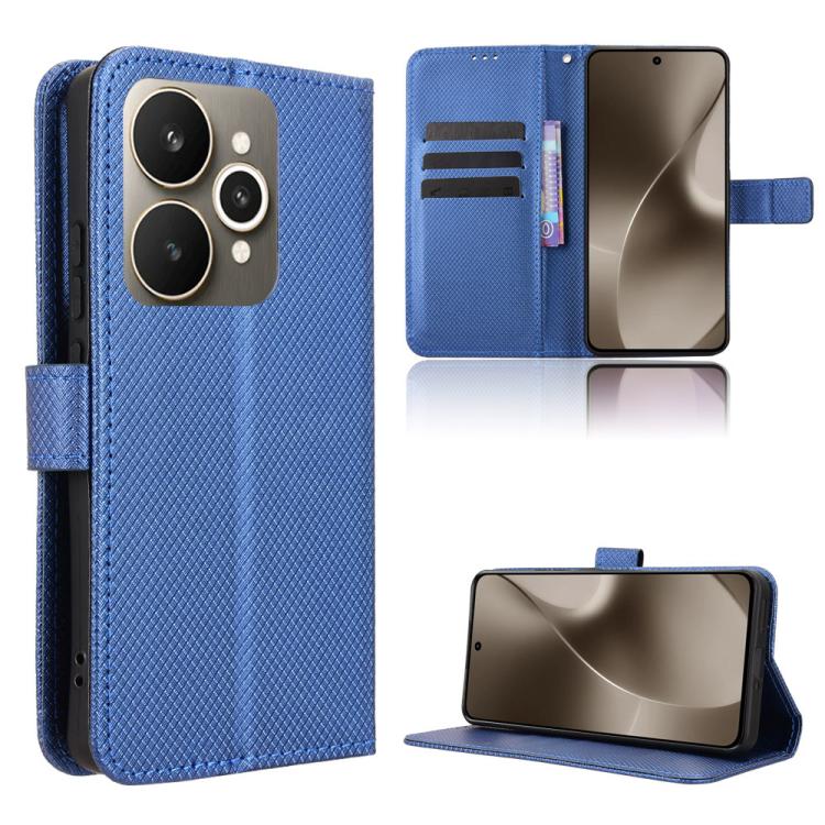 鑽石紋手機皮套, For Realme 15x 5G India / C85 5G, For Realme P4 Pro 5G, For Realme P4 5G, For Realme 15T 5G, For Realme C71 4G India / Note 70T 4G, For Realme 15 5G / 15 Pro 5G, For Realme 15 SEA, For Realme C71 4G, For Realme GT 7 5G