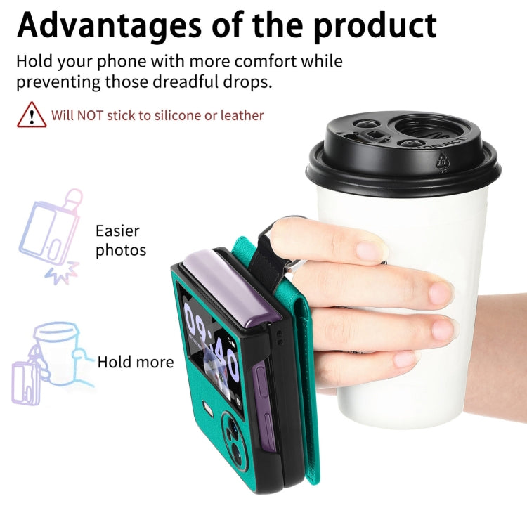 荔枝紋指環卡包防摔手機殼帶膜