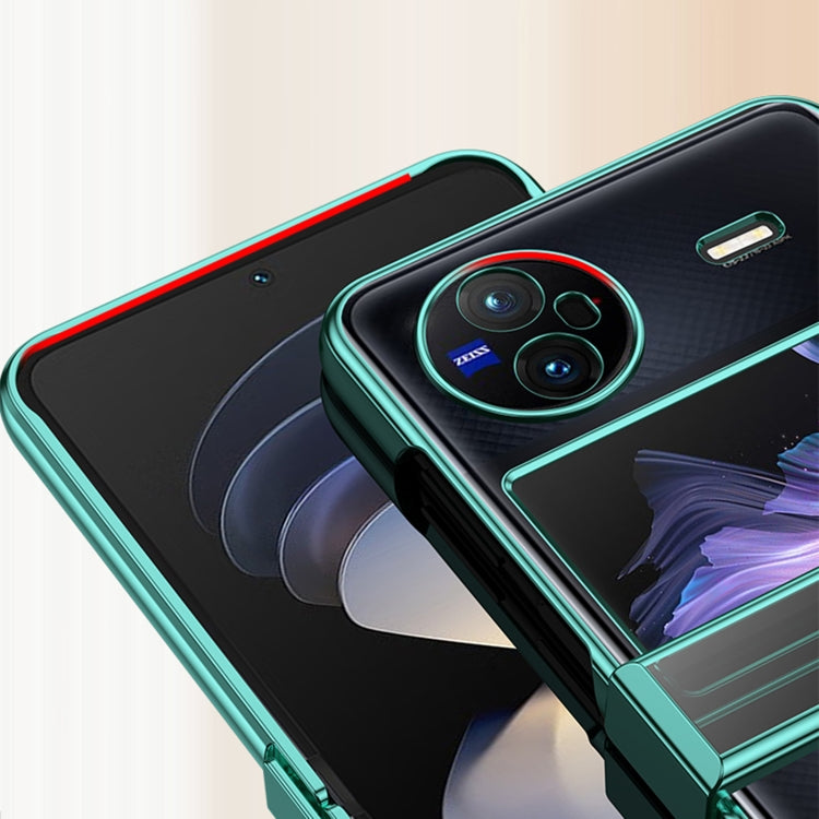 三件套納米電鍍PC透明手機保護殼