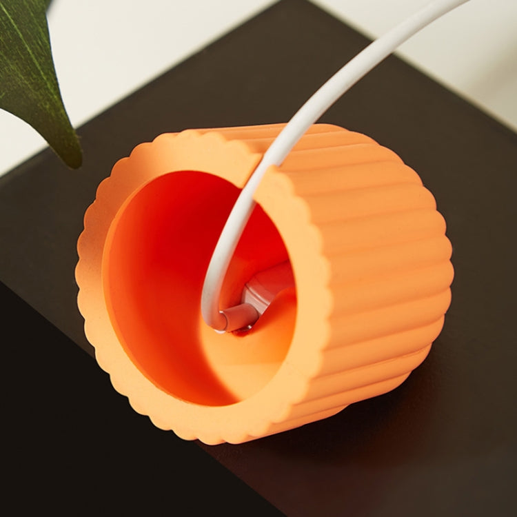 波浪紋硅膠手錶充電支架