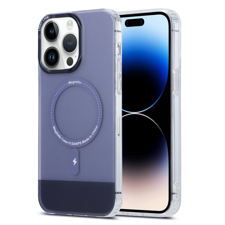 PC+TPU雙面覆膜IMD MagSafe磁吸手機殼, For iPhone 15 Pro, For iPhone 15 Plus, For iPhone 15