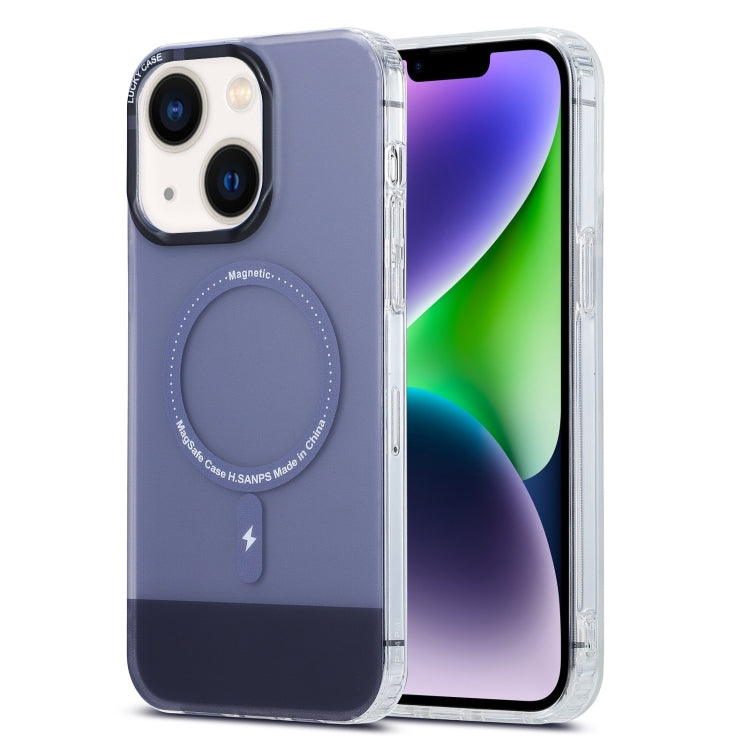 PC+TPU雙面覆膜IMD MagSafe磁吸手機殼, For iPhone 15 Pro, For iPhone 15 Plus, For iPhone 15