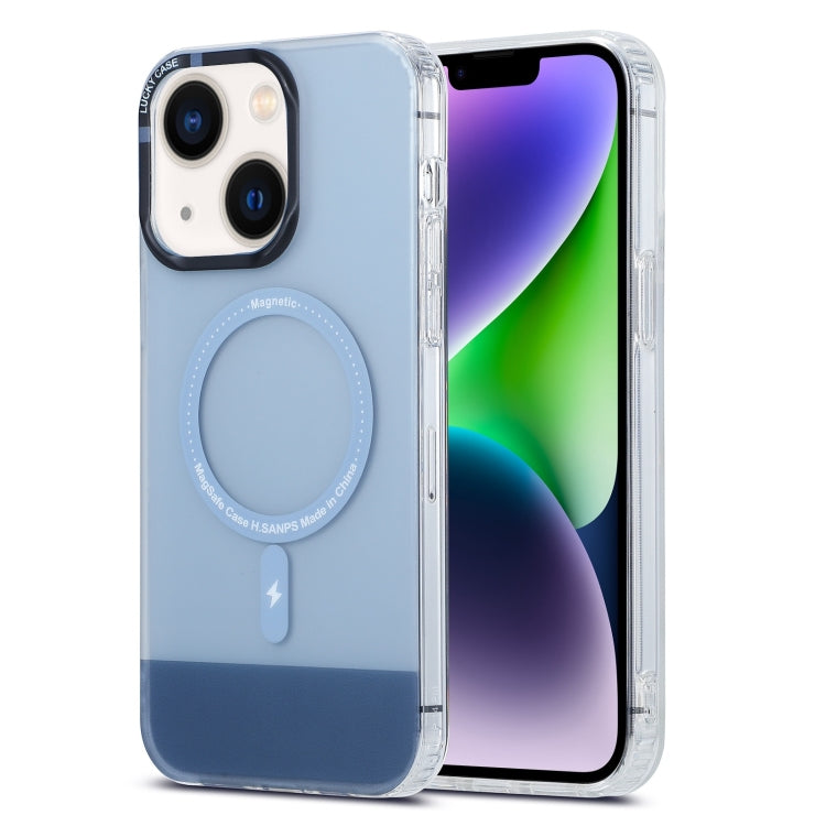 PC+TPU雙面覆膜IMD MagSafe磁吸手機殼, For iPhone 15 Pro, For iPhone 15 Plus, For iPhone 15