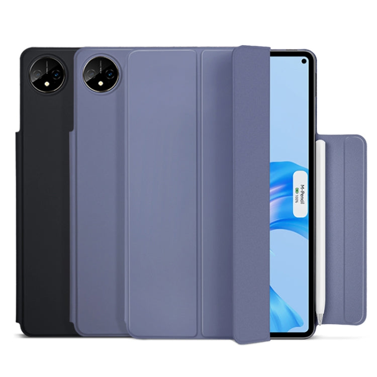 3折磁吸雙面夾平板皮套