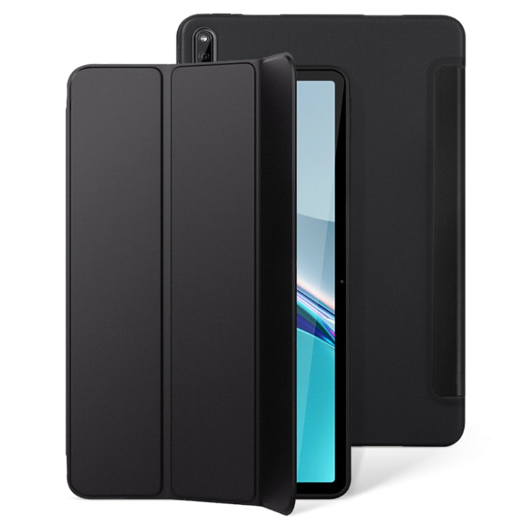 三折軟殼平板休眠皮套