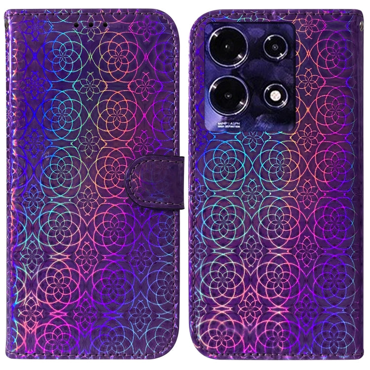 純色炫彩磁吸手機皮套