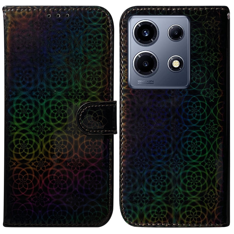 純色炫彩磁吸手機皮套