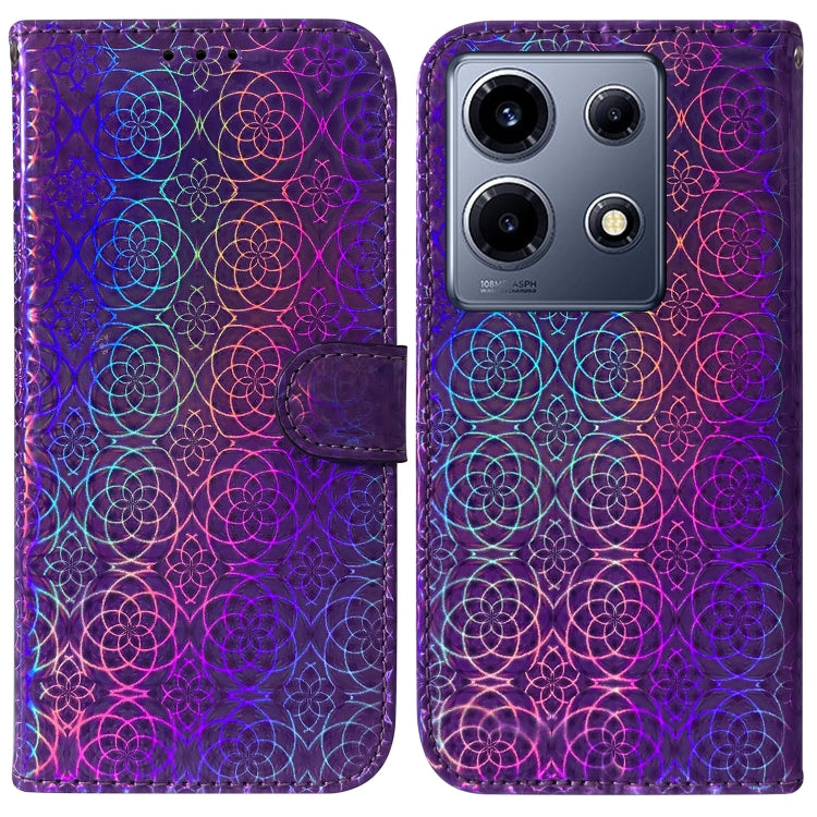 純色炫彩磁吸手機皮套