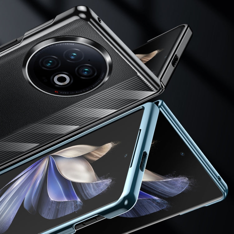 電鍍超薄素皮防摔手機保護殼, For vivo X Fold2