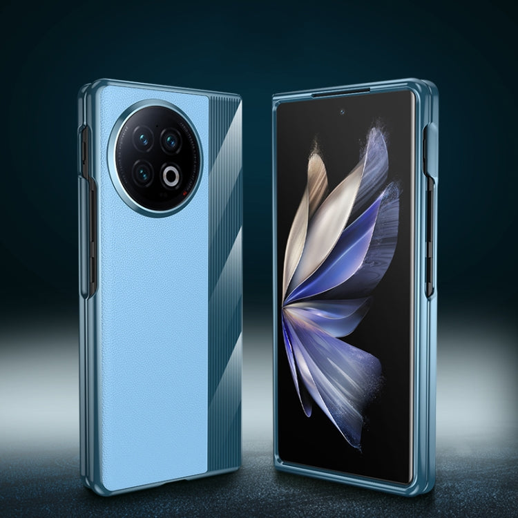 電鍍超薄素皮防摔手機保護殼, For vivo X Fold2