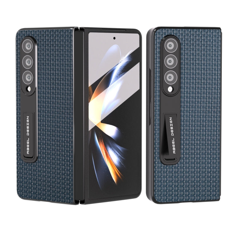 ABEEL 殼膜一體真皮奢華系列手機殼帶支架, For Samsung Galaxy Z Fold3 5G, For Xiaomi Mix Fold 2, For Samsung Galaxy Z Fold5, For Samsung Galaxy Z Fold4 5G