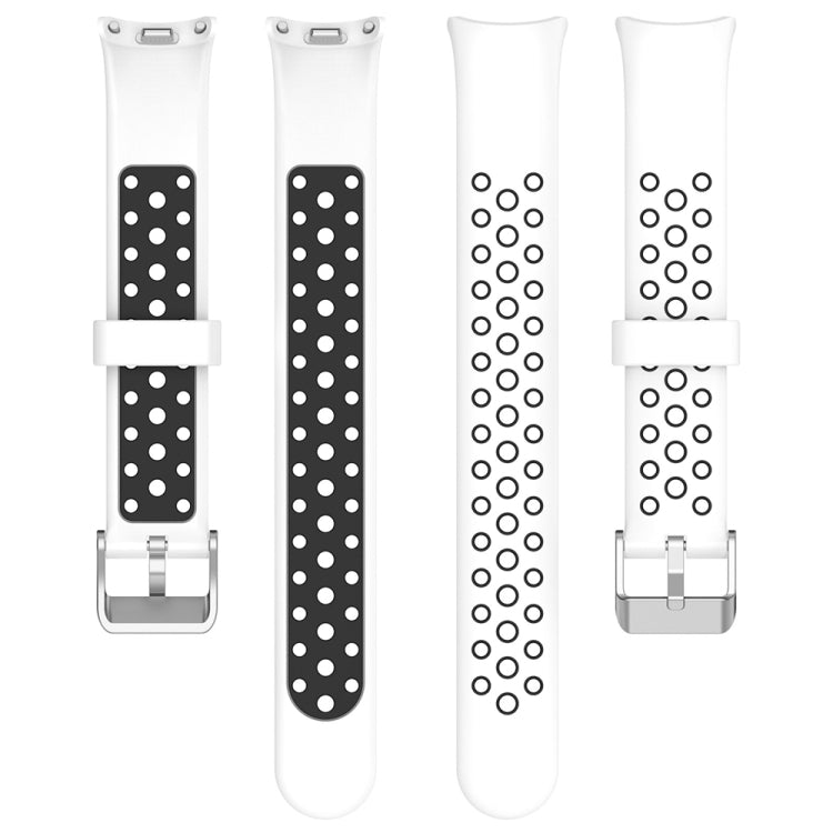 雙色鋼插頭硅膠錶帶, For Xiaomi Mi Band 8