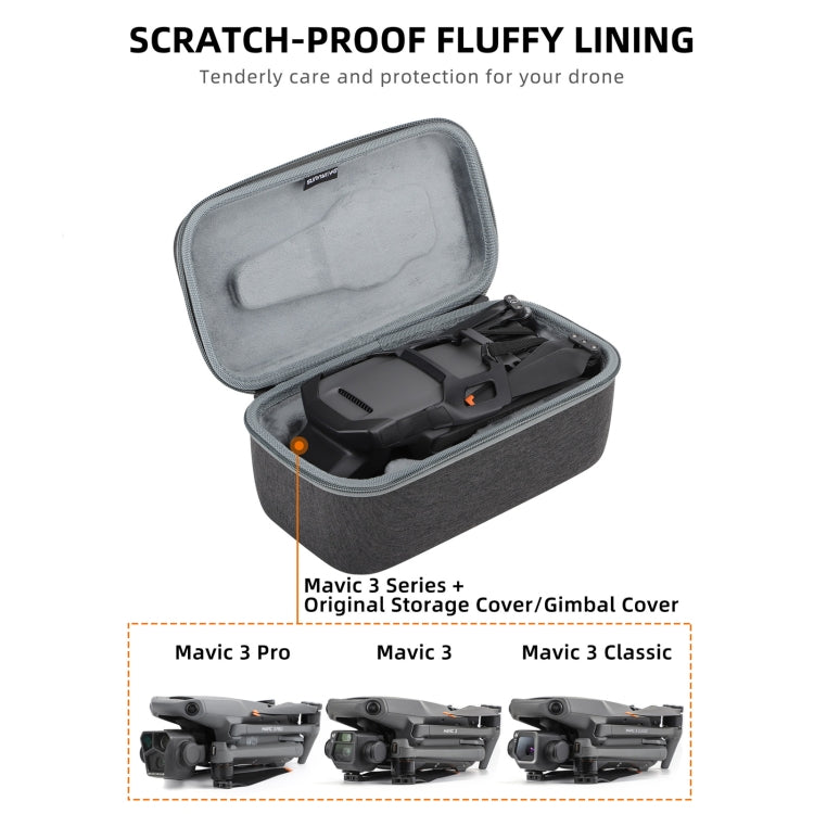 Sunnylife  無人機收納包, For DJI Mavic 3 Classic / 3 Kit Bag, For DJI Mavic 3 Classic / 3 Drone Body Bag