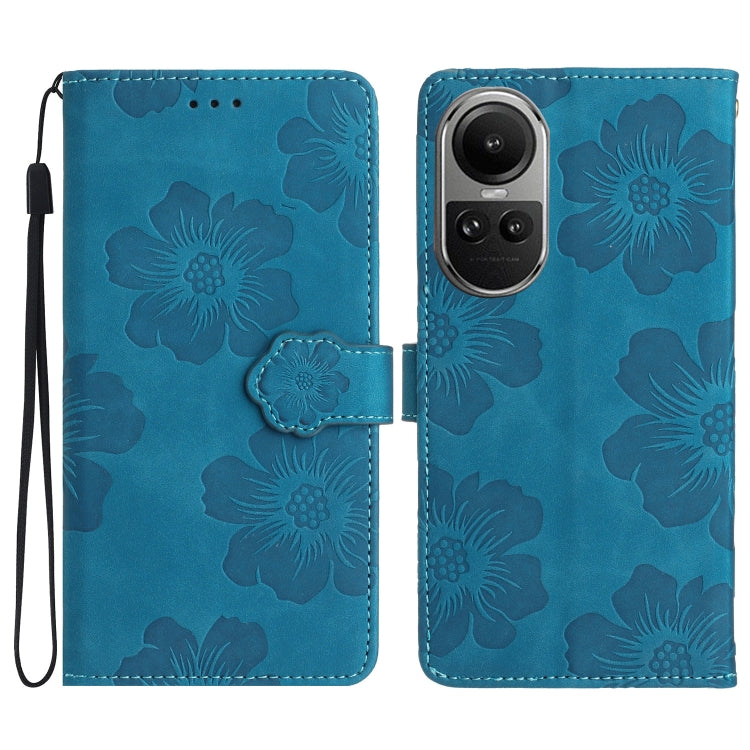 花朵壓花圖案手機皮套, For OPPO Reno15 5G Global, For OPPO Find X9, For OPPO A6 Pro 4G / 5G / F31 5G, For OPPO Find X9 Pro, For OPPO A18, For OPPO A38, For OPPO Reno10 5G / Reno10 Pro 5G Global, For OPPO A78, For OPPO A98 5G