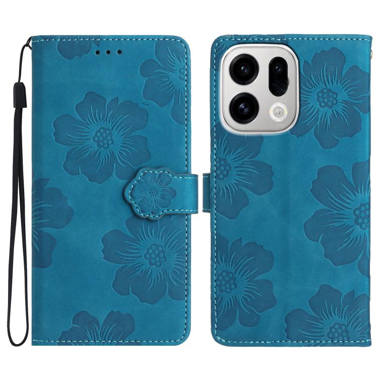 花朵壓花圖案手機皮套, For OPPO Reno15 5G Global, For OPPO Find X9, For OPPO A6 Pro 4G / 5G / F31 5G, For OPPO Find X9 Pro, For OPPO A18, For OPPO A38, For OPPO Reno10 5G / Reno10 Pro 5G Global, For OPPO A78, For OPPO A98 5G