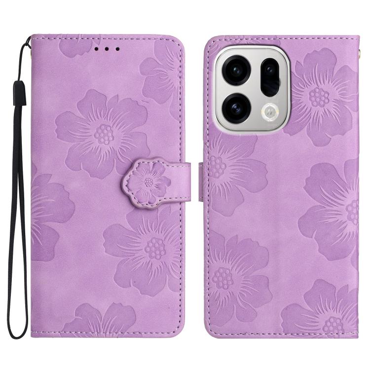 花朵壓花圖案手機皮套, For OPPO Reno15 5G Global, For OPPO Find X9, For OPPO A6 Pro 4G / 5G / F31 5G, For OPPO Find X9 Pro, For OPPO A18, For OPPO A38, For OPPO Reno10 5G / Reno10 Pro 5G Global, For OPPO A78, For OPPO A98 5G