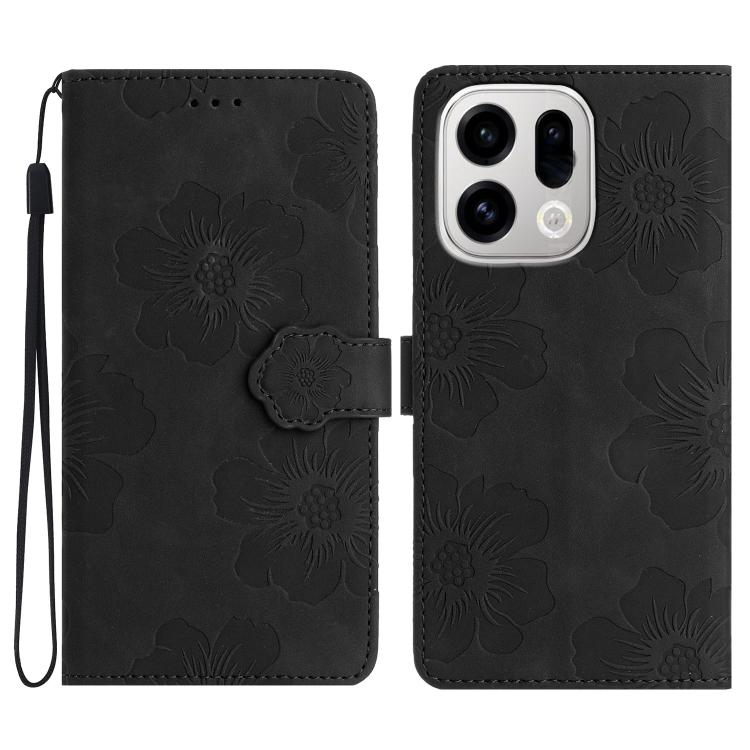 花朵壓花圖案手機皮套, For OPPO Reno15 5G Global, For OPPO Find X9, For OPPO A6 Pro 4G / 5G / F31 5G, For OPPO Find X9 Pro, For OPPO A18, For OPPO A38, For OPPO Reno10 5G / Reno10 Pro 5G Global, For OPPO A78, For OPPO A98 5G