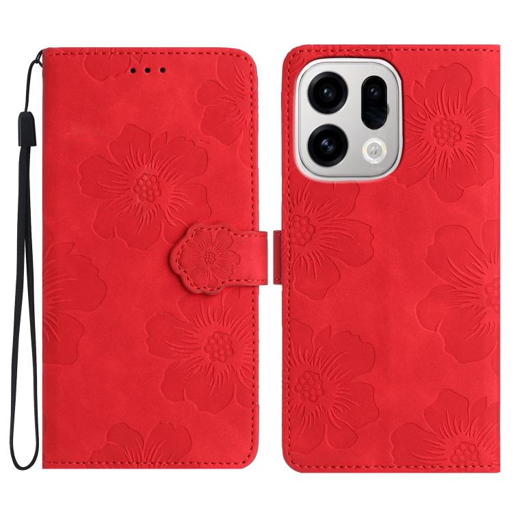 花朵壓花圖案手機皮套, For OPPO Reno15 5G Global, For OPPO Find X9, For OPPO A6 Pro 4G / 5G / F31 5G, For OPPO Find X9 Pro, For OPPO A18, For OPPO A38, For OPPO Reno10 5G / Reno10 Pro 5G Global, For OPPO A78, For OPPO A98 5G