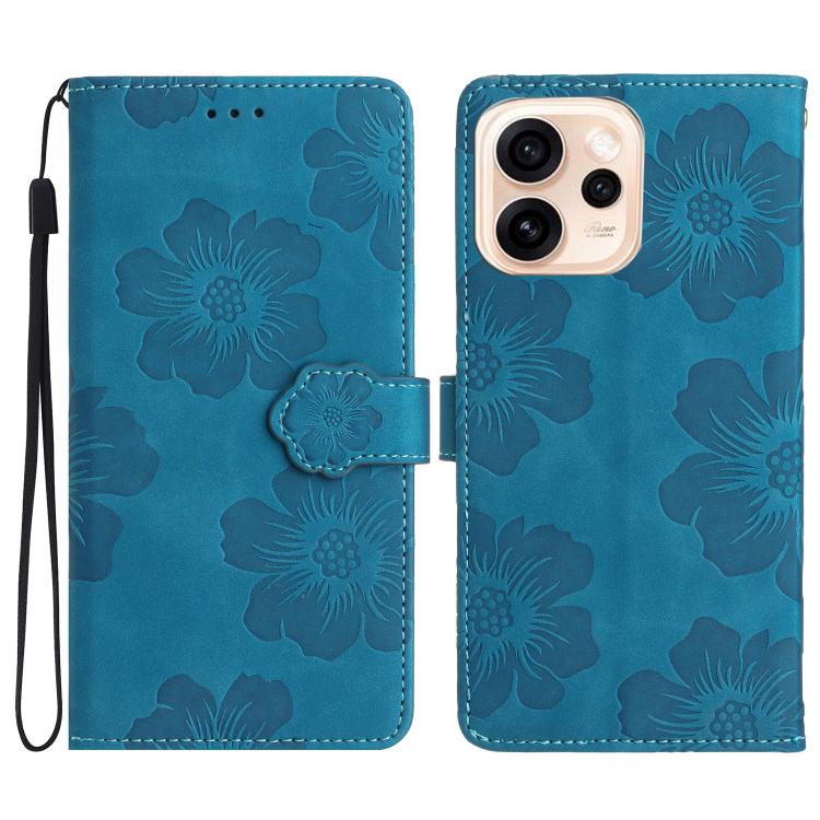 花朵壓花圖案手機皮套, For OPPO Reno15 5G Global, For OPPO Find X9, For OPPO A6 Pro 4G / 5G / F31 5G, For OPPO Find X9 Pro, For OPPO A18, For OPPO A38, For OPPO Reno10 5G / Reno10 Pro 5G Global, For OPPO A78, For OPPO A98 5G