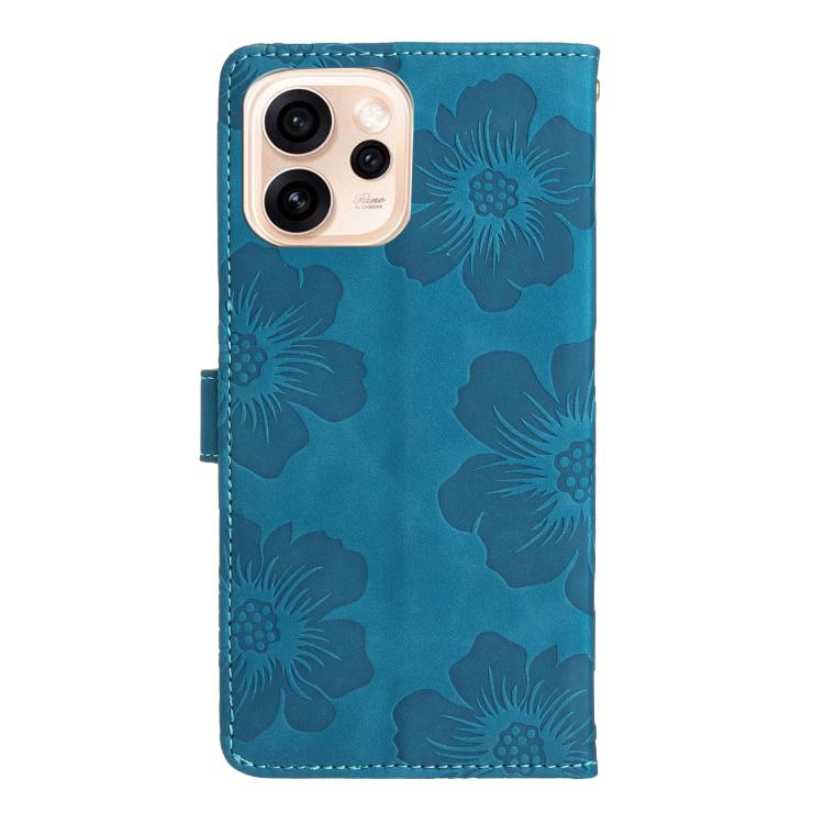 花朵壓花圖案手機皮套, For OPPO Reno15 5G Global, For OPPO Find X9, For OPPO A6 Pro 4G / 5G / F31 5G, For OPPO Find X9 Pro, For OPPO A18, For OPPO A38, For OPPO Reno10 5G / Reno10 Pro 5G Global, For OPPO A78, For OPPO A98 5G