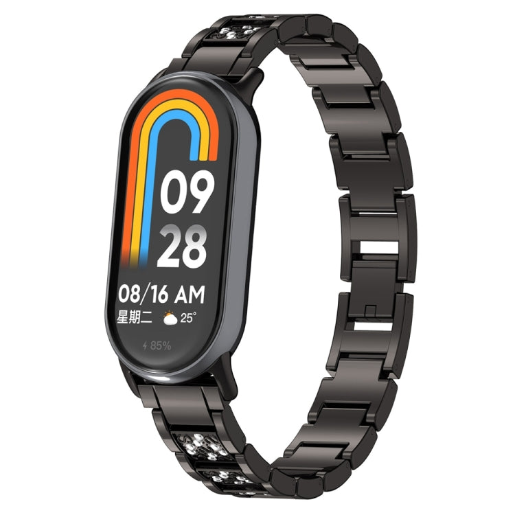 三珠滿鑽金屬錶帶, For Xiaomi Mi Band 8