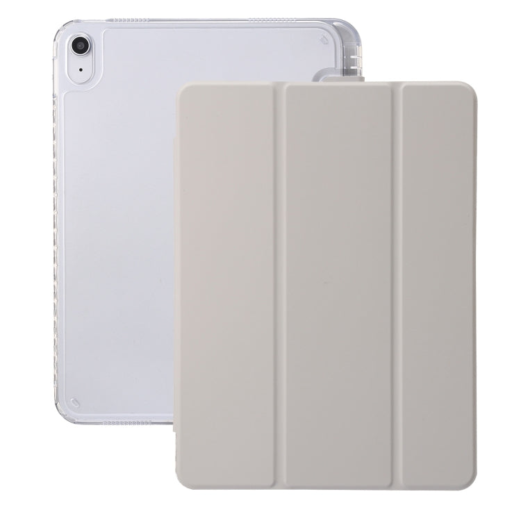 高透亞克力三折支架平板皮套, For iPad Pro 13 2025 / 2024, For iPad Pro 11 2025 / 2024, For iPad 10th Gen 10.9 2022, For iPad Air 11 2025 / 2024, For iPad Air 13 2025 / 2024