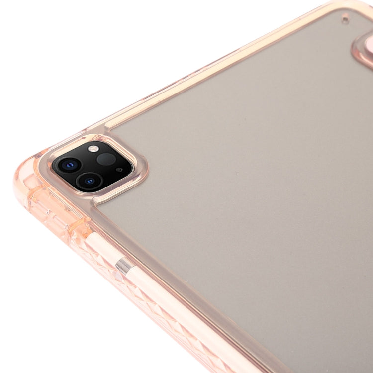 高透亞克力三折支架平板皮套, For iPad Pro 13 2025 / 2024, For iPad Pro 11 2025 / 2024, For iPad 10th Gen 10.9 2022, For iPad Air 11 2025 / 2024, For iPad Air 13 2025 / 2024