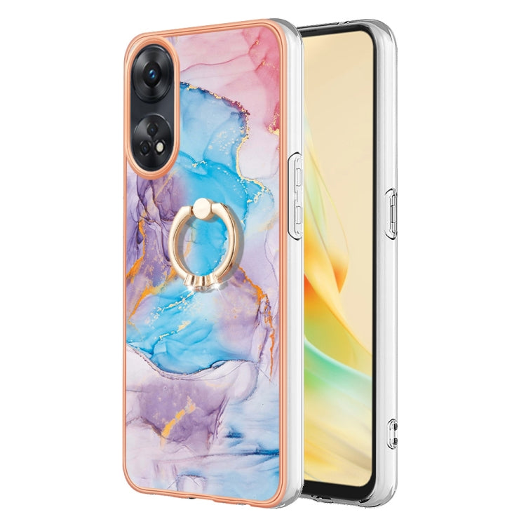 邊框A款IMD圖案TPU手機殼帶指環, For OPPO Reno11 5G Global, For OPPO Reno11 Pro 5G Global, For OPPO A58 4G, For OPPO Reno10 5G Global, For OPPO Reno10 Pro 5G Global, For OPPO A78 4G, For OPPO Reno8 T 4G, For OPPO A78 / A58
