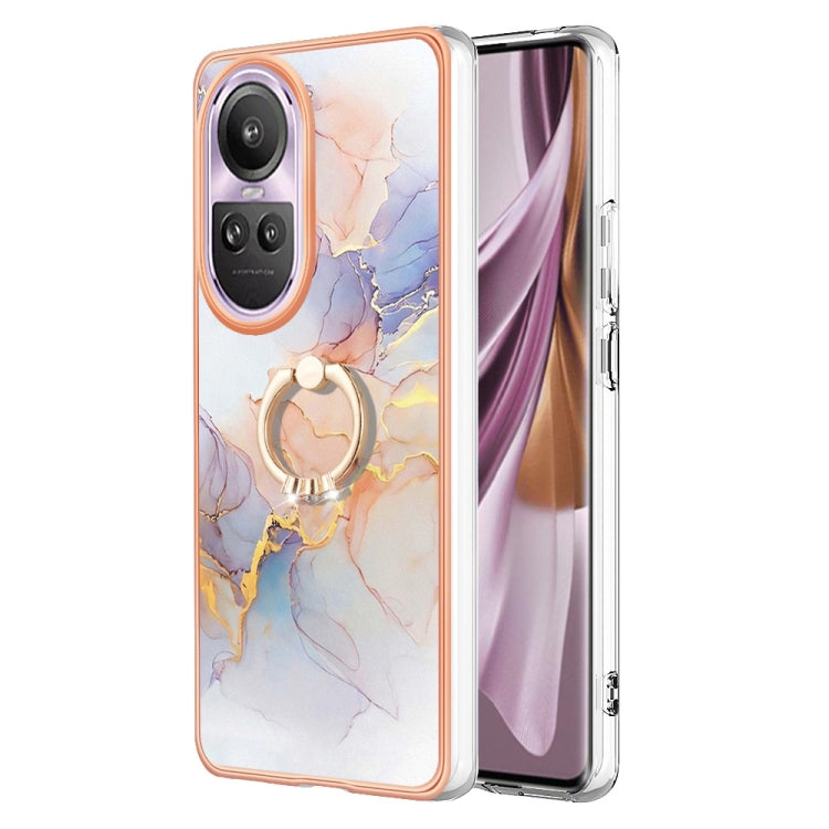 邊框A款IMD圖案TPU手機殼帶指環, For OPPO Reno11 5G Global, For OPPO Reno11 Pro 5G Global, For OPPO A58 4G, For OPPO Reno10 5G Global, For OPPO Reno10 Pro 5G Global, For OPPO A78 4G, For OPPO Reno8 T 4G, For OPPO A78 / A58