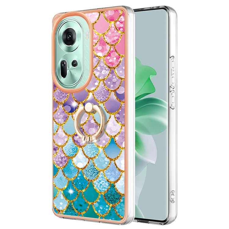 邊框A款IMD圖案TPU手機殼帶指環, For OPPO Reno11 5G Global, For OPPO Reno11 Pro 5G Global, For OPPO A58 4G, For OPPO Reno10 5G Global, For OPPO Reno10 Pro 5G Global, For OPPO A78 4G, For OPPO Reno8 T 4G, For OPPO A78 / A58