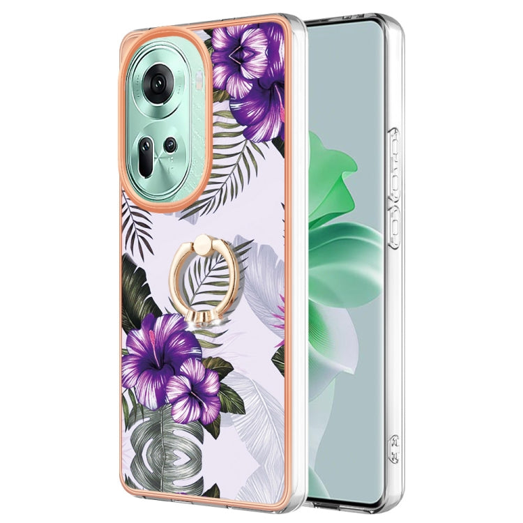 邊框A款IMD圖案TPU手機殼帶指環, For OPPO Reno11 5G Global, For OPPO Reno11 Pro 5G Global, For OPPO A58 4G, For OPPO Reno10 5G Global, For OPPO Reno10 Pro 5G Global, For OPPO A78 4G, For OPPO Reno8 T 4G, For OPPO A78 / A58