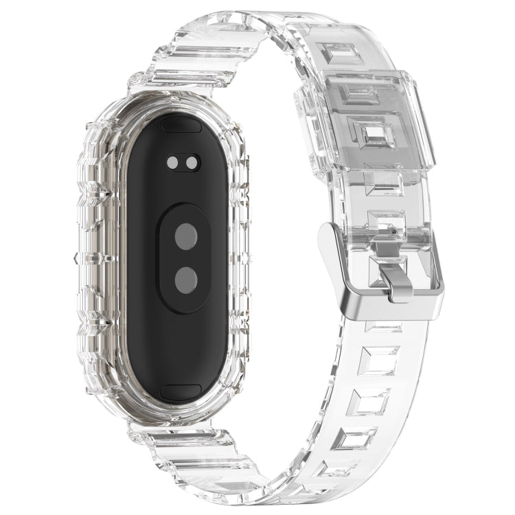 一體冰川透明硅膠錶帶, For Xiaomi Mi Band 8
